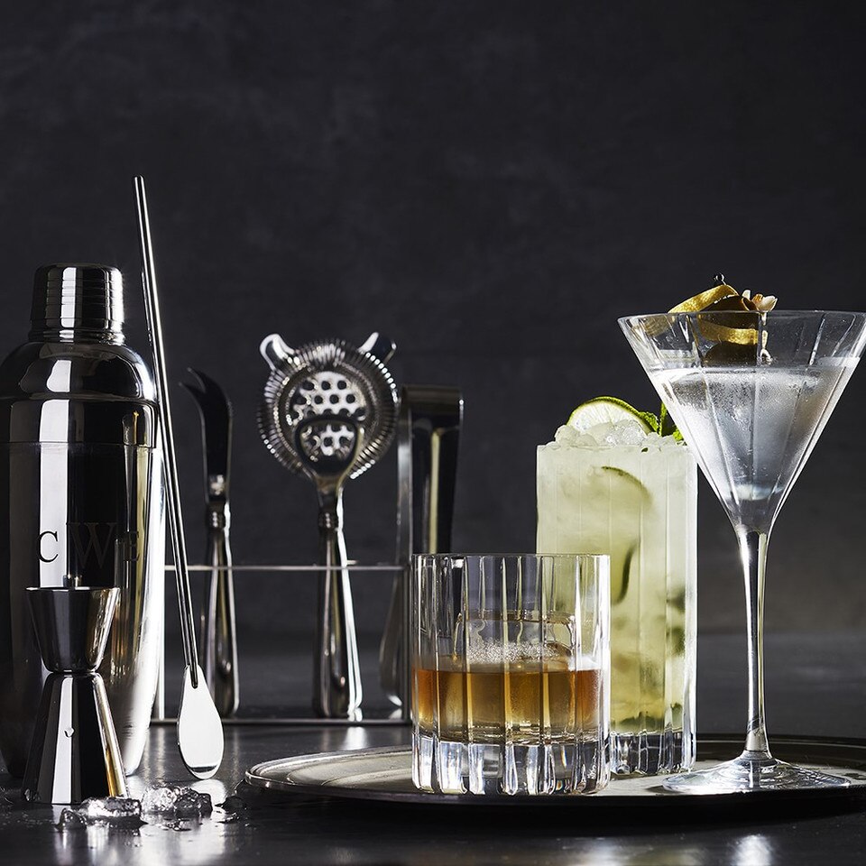 Dorset Crystal Double OldFashioned Glass Williams Sonoma Australia